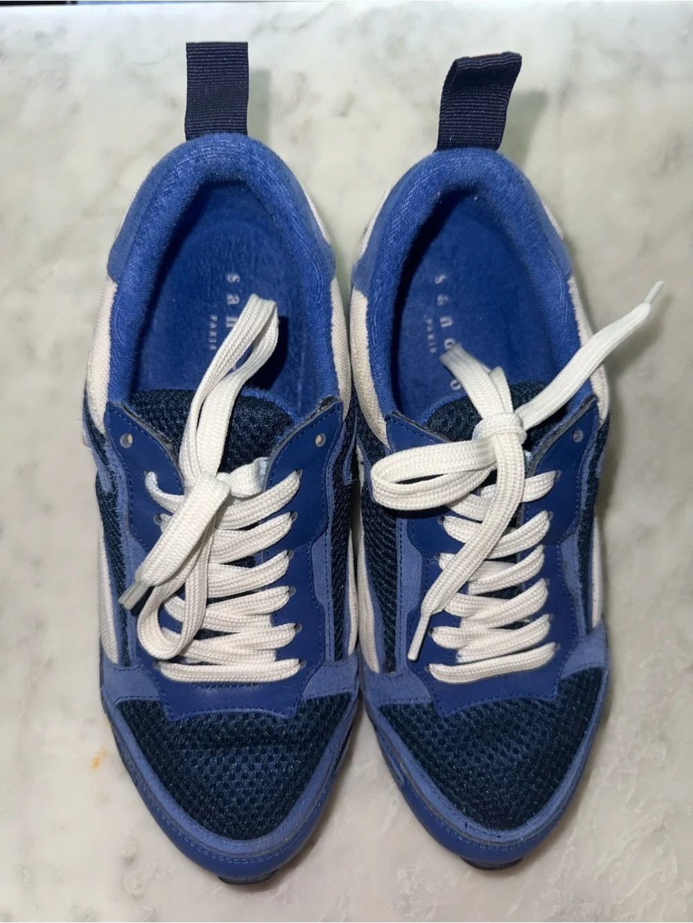 Sandro Paris Flame Women's Multi Trainers Casual Sneakers / Size 5.5 Fits 6-6.5